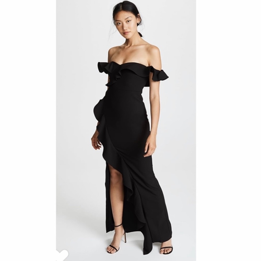 Likley Off The Shoulder Miller Gown.